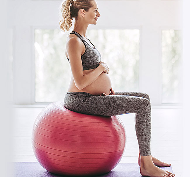 Exercise Benefits of Pregnancy Ball