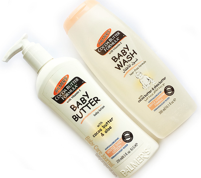 Palmer's Cocoa Butter Baby Butter and Baby Wash - Review 